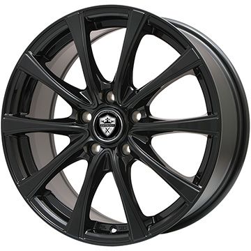 【新品国産車用5穴114.3】 夏タイヤ ホイール4本セット 205/55R17 デリンテ DS2(限定) エルベ エステローザ FSV グロスブラック トヨタ車専用 6.5J 17インチ(送料無料)｜フジ スペシャルセレクション