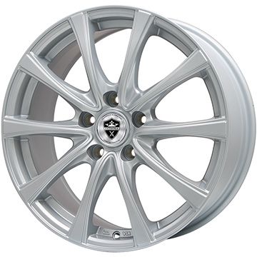 【新品国産車用5穴114.3】 夏タイヤ ホイール4本セット 215/60R16 ミレバー ミレコンフォート MP071(限定) エルベ エステローザ FSV シルバー 6.5J 16インチ(送料無料)