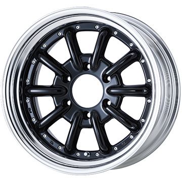 【新品】キャラバン 夏タイヤ ホイール4本セット 215/60R17 109/107N ダンロップ W01 ホワイトレター エセックス ENCB 2P 7J 17インチ(送料無料)|フジ スペシャルセレクション