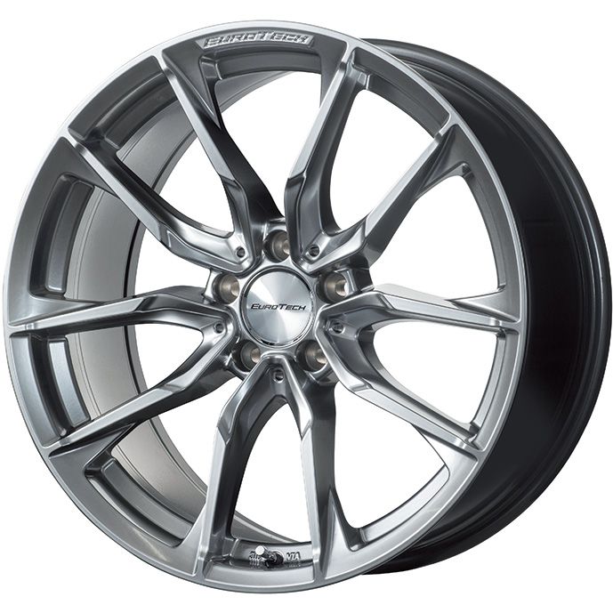 【新品】輸入車用 ベンツGLS（X167） スタッドレスタイヤ ホイール4本セット 275/55R19 ヨコハマ アイスガード SUV G075 ユーロテック GL-LINE(クロームハイパーシルバー) 8J 19インチ(送料無料)