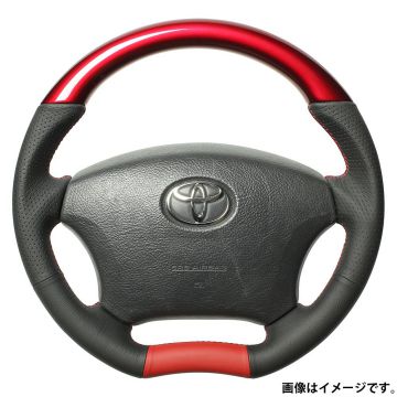REAL レアル ステアリング ハンドル オリジナルシリーズ H200-RDW-RD 送料無料(一部地域除く)