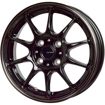 【新品国産車用4穴100】 オールシーズンタイヤ ホイール4本セット 185/55R15 クムホ マーシャル MH22 オールシーズン(限定) ホットスタッフ ジースピード P-07 5.5J 15インチ(送料無料)
