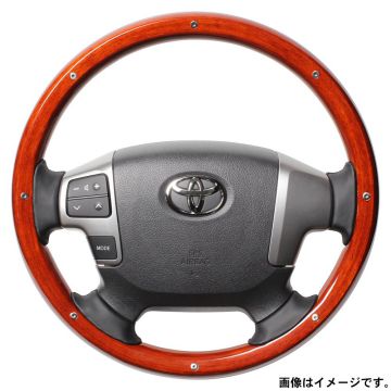 REAL レアル ステアリング ハンドル オリジナルシリーズ オールウッド J200-LBWM-BK 送料無料(一部地域除く)
