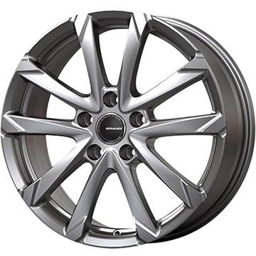 【新品国産車用5穴114.3】 夏タイヤ ホイール4本セット 195/60R16 ミレバー ハーモニック MP270(限定) コーセイ クレイシズ GC36F 6.5J 16インチ(送料無料)