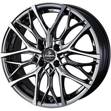 【新品国産車用4穴100】 夏タイヤ ホイール4本セット 205/45R17 ヨコハマ ブルーアース GT AE51 WEDS ウェッズ クレンツェ ウィーバル 100EVO 6.5J 17インチ(送料無料)