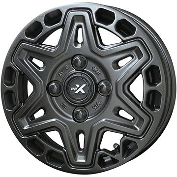 【新品 軽自動車】軽トラ 軽バン 夏タイヤ ホイール4本セット 145R12 6PR ヨコハマ RY52 共豊 PPX MK6 3.5J 12インチ(送料無料)｜フジ スペシャルセレクション