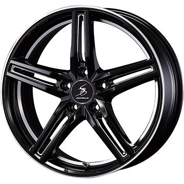 【新品国産車用5穴114.3】 夏タイヤ ホイール4本セット 215/45R18 ヨコハマ ブルーアース GT AE51 ケースペック SILK BLAZE S590 7.5J 18インチ(送料無料)|フジ スペシャルセレクション