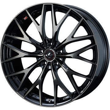 【新品国産車用5穴114.3】 夏タイヤ ホイール4本セット 195/65R15 ダンロップ ルマン V+(ファイブプラス) WEDS ウェッズ レオニス MX 6J 15インチ(送料無料)