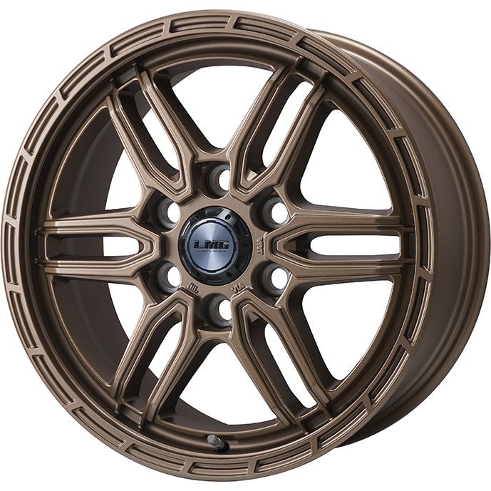 【新品】ランクル250/ランクル300 夏タイヤ ホイール4本セット 265/65R18 ダンロップ グラントレック AT5 レアマイスター LMG ベレッタ(ブロンズ) トヨタ・レクサス車専用 8J 18インチ(送料無料)