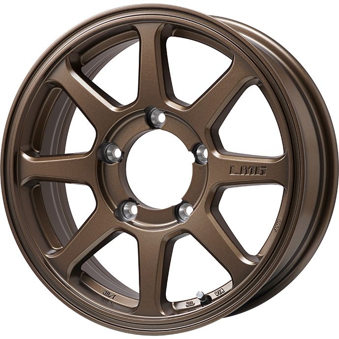 【新品】ジムニー 夏タイヤ ホイール4本セット 215/85R16 ヨコハマ ジオランダー M/T+ G001C レアマイスター LMG COMPASS(ブロンズ) 5.5J 16インチ(送料無料)|フジ スペシャルセレクション