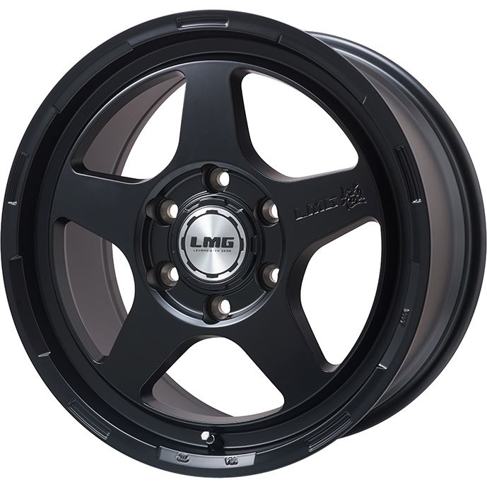 【新品】ランクル300/ランクル250 スタッドレスタイヤ ホイール4本セット 265/65R18 ブリヂストン ブリザック DM-V3 レアマイスター LMG 極(マットブラック) 8.5J 18インチ(送料無料)|フジ スペシャルセレクション