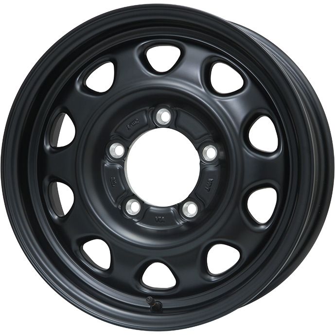 【新品】ジムニー 夏タイヤ ホイール4本セット 175/80R16 ヨコハマ ジオランダー M/T G003 レアマイスター LMG OFF-STYLE(マットブラック) 5.5J 16インチ(送料無料)|フジ スペシャルセレクション