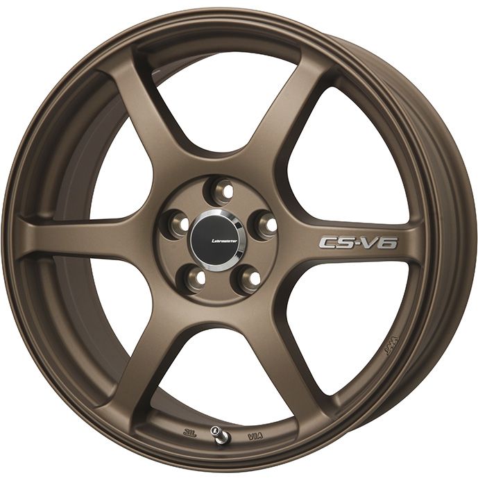 【新品国産車用5穴114.3】 スタッドレスタイヤ ホイール4本セット 215/45R17 ブリヂストン ブリザック WZ-1 レアマイスター CS-V6(ブロンズ) 7J 17インチ(送料無料)