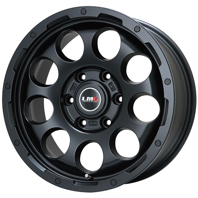 【新品】ランクル300/ランクル250 スタッドレスタイヤ ホイール4本セット 265/65R18 ブリヂストン ブリザック WZ-1 レアマイスター LMG CS-9 マットブラック 8.5J 18インチ(送料無料)|フジ スペシャルセレクション