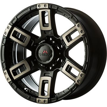 【パンク保証付き】【新品】プラド 夏タイヤ ホイール4本セット 265/50R20 ニットー リッジグラップラー エムクライム カノン 8.5J 20インチ(送料無料)|フジ スペシャルセレクション
