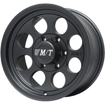 【新品国産車用6穴139.7】 夏タイヤ ホイール4本セット 265/75R16 ダンロップ グラントレック MT2 ミッキートンプソン クラシック3 ブラック 8J 16インチ(送料無料)|フジ スペシャルセレクション