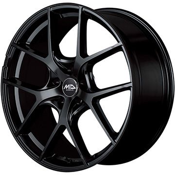 【新品】クラウンスポーツ/クラウンエステート スタッドレスタイヤ ホイール4本セット 235/55R19 ブリヂストン ブリザック VRX3 MID WHEELS レフィナーダ モーション4 トヨタ・レクサス車専用 8J 19インチ(送料無料)