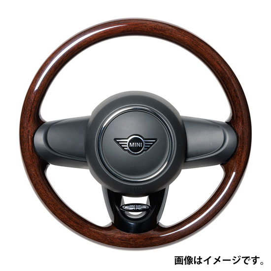 REAL レアル ステアリング オリジナルシリーズ ラウンドシェイプ MNAW-BRW 送料無料（一部地域を除く）