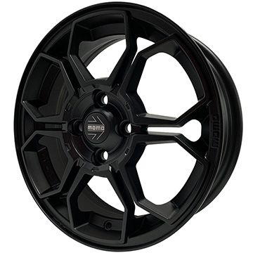 【新品 軽自動車】エブリイワゴン 夏タイヤ ホイール4本セット 165/50R15 ミレバー ハーモニック MP247(限定) MOMO モモ ベガK 5J 15インチ(送料無料)|フジ スペシャルセレクション