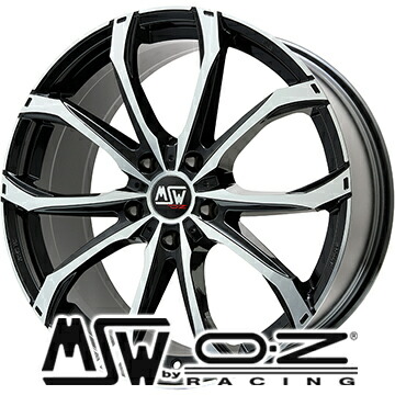 【新品】輸入車用 ヴェラール スタッドレスタイヤ ホイール4本セット 255/50R20 ブリヂストン ブリザック DM-V3 MSW by OZ Racing MSW 48(グロスブラックポリッシュ) 8.5J 20インチ(送料無料)