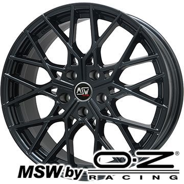 【新品】輸入車用 ボルボ（V90） スタッドレスタイヤ ホイール4本セット 255/40R19 ダンロップ ウインターマックス 03 WM03 MSW by OZ Racing MSW 74(グロスブラック) 8J 19インチ(送料無料)
