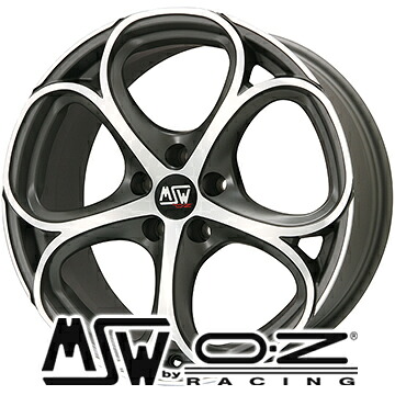 【新品】輸入車用 グレカーレ スタッドレスタイヤ ホイール4本セット 255/45R20 ダンロップ ウインターマックス 03 WM03 MSW by OZ Racing MSW 82(マットガンメタルフルポリッシュ) 9J 20インチ(送料無料)|フジ スペシャルセレクション