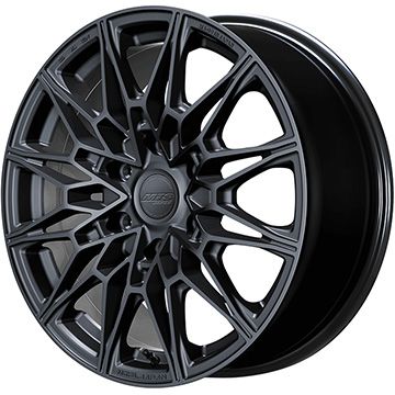 【新品】ハイエース200系 夏タイヤ ホイール4本セット 225/50R18 107/105T グリップマックス スタチャー HC-V RWL（限定） エムテクノ M.T.S.JAPAN MJ-Geo 8J 18インチ インセット+43(送料無料)