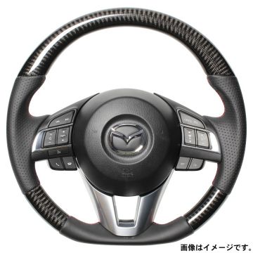 REAL レアル ステアリング ハンドル オリジナルシリーズ MZA-BKC-RD 送料無料(一部地域除く)