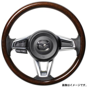 REAL レアル ステアリング ハンドル オリジナルシリーズ オールウッド MZCW-BRW-BK 送料無料(一部地域除く)|フジ スペシャルセレクション