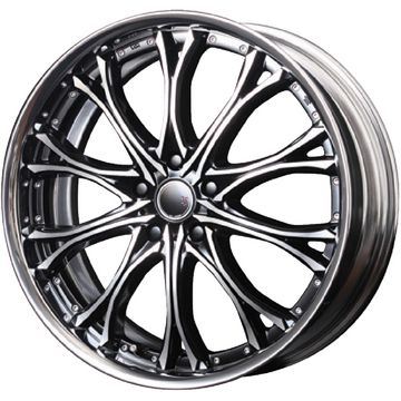 【パンク保証付き】【新品国産車用5穴114.3】 夏タイヤ ホイール4本セット 225/35R19 ニットー NT555 G2 エムズスピード JJクロモ フルリバースリム 7.5J 19インチ(送料無料)｜フジ スペシャルセレクション