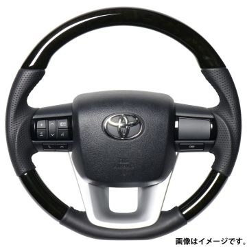 REAL レアル ステアリング ハンドル オリジナルシリーズ N125-BKW-BK 送料無料(一部地域除く)