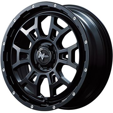 【新品国産車用4穴100】 夏タイヤ ホイール4本セット 195/55R16 ダンロップ エナセーブ EC205 MID WHEELS NITRO POWER H6 スラッグ 6J 16インチ(送料無料)