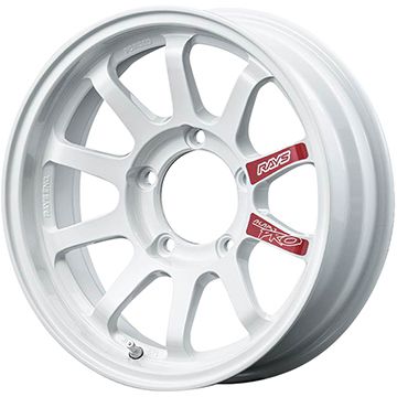 【新品】ジムニーシエラ/ジムニーノマド 夏タイヤ ホイール4本セット 215/65R16 ダンロップ グラントレック AT5 RAYS レイズ A LAP-J PRO 6J 16インチ(送料無料)|フジ スペシャルセレクション
