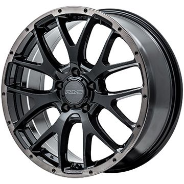 【新品国産車用5穴114.3】 夏タイヤ ホイール4本セット 225/60R18 BFグッドリッチ トレールテレーンT/A RBL RAYS レイズ ホムラ 2X7FA BLACK CLEAR EDITION 7.5J 18インチ(送料無料)