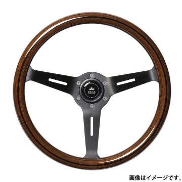 REAL レアル ステアリング ハンドル レアル クラシック ディープタイプ RSS340-8-BRWL 送料無料(一部地域除く)