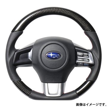 REAL レアル ステアリング ハンドル オリジナルシリーズ Dシェイプ SBA-BKC-RD 送料無料(一部地域除く)