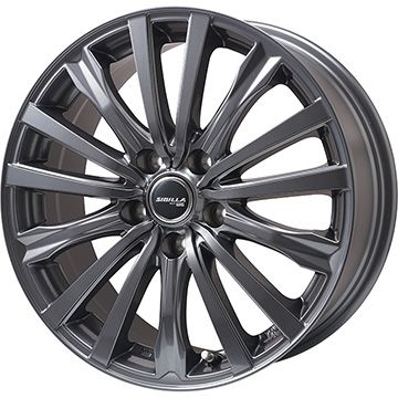 【新品】ノア/ヴォクシー(ZWR80W)など スタッドレスタイヤ ホイール4本セット 205/55R16 ブリヂストン ブリザック WZ-1 トピー シビラ NEXT W-5 ディープグレー【限定】 6.5J 16インチ(送料無料)|フジ スペシャルセレクション