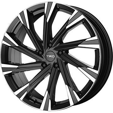 【新品国産車用5穴114.3】 夏タイヤ ホイール4本セット 235/55R20 ミレバー レンジツアープラスMU069（限定） TRD TF X-LIMITED 7.5J 20インチ(送料無料)