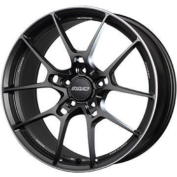 【新品国産車用5穴114.3】 夏タイヤ ホイール4本セット 235/35R19 ミレバー スポーツマクロ MA349（限定） RAYS レイズ ボルクレーシング G025 8J 19インチ(送料無料)