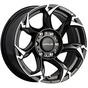 【新品国産車用6穴139.7】 夏タイヤ ホイール4本セット 275/70R17 BFグッドリッチ オールテレーンT/A KO3 RWL WALD ヴァルド ボルサリノ V11-C SUV 8J 17インチ(送料無料)