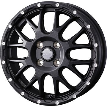 【パンク保証付き】【新品】ルーミー・パッソ・ジャスティ・トール 夏タイヤ ホイール4本セット 165/65R14 ヨコハマ ブルーアース RV-03CK WEDS ウェッズアドベンチャー マッドヴァンス 08 5J 14インチ(送料無料)