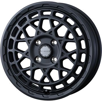 【新品 軽自動車】軽トラ 軽バン 夏タイヤ ホイール4本セット 145R12C 80/78N グリップマックス インセプション A/TII RWL(限定) WEDS ウェッズアドベンチャー マッドヴァンス X タイプM 4J 12インチ(送料無料)