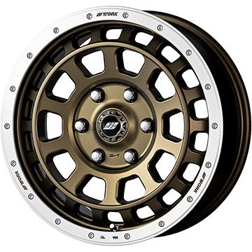 【新品】プラド/ハイラックス スタッドレスタイヤ ホイール4本セット 265/65R17 ブリヂストン ブリザック WZ-1 WORK ワーク クラッグ ティーグラビック【限定】 8J 17インチ(送料無料)