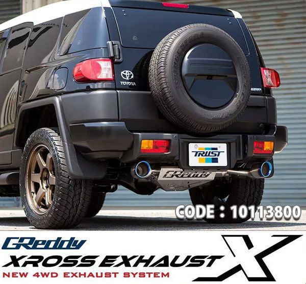 楽天市場】FJクルーザー GSJ15 Wデュアルマフラー 4本出し 新保安基準