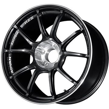 【ホイール単品4本セット】 YOKOHAMA ヨコハマ アドバンレーシング RZIII 8J 18インチ(送料無料)｜フジコーポレーション