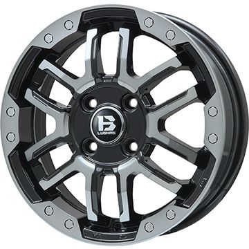 【新品国産車用5穴114.3】 夏タイヤ ホイール4本セット 215/65R16 ダンロップ グラントレック PT5 ビッグウエイ B-LUGNAS FRD(ブラックポリッシュ/ブラッククリア) 6.5J 16インチ(送料無料)