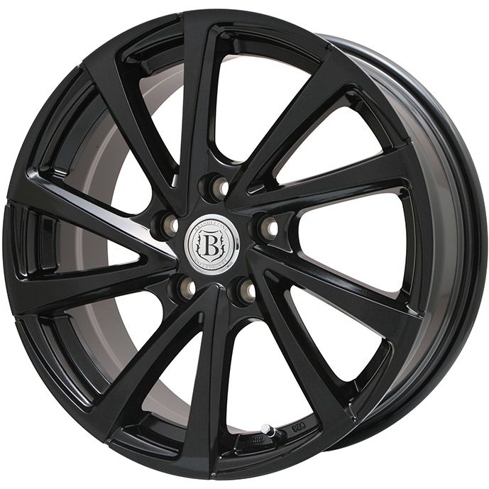 【新品国産車用5穴114.3】 夏タイヤ ホイール4本セット 215/50R17 デリンテ DS2(限定) ブランドルライン ボレアノ10 パールブラック 7J 17インチ(送料無料)|フジコーポレーション