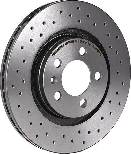 BREMBO ブレンボ エクストラブレーキディスク 左右セット(リア) フォルクスワーゲン ゴルフ(2004~2009 ゴルフ ) 08.9502.1X 送料無料(一部地域除く)|フジコーポレーション