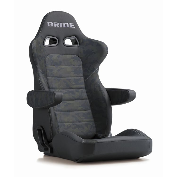 BRIDE ブリッド ユーロゴースト EUROGHOST グリーンカモフラージュ ヒーター付き リクライニングシート E57CM1 送料無料(一部地域除く)
