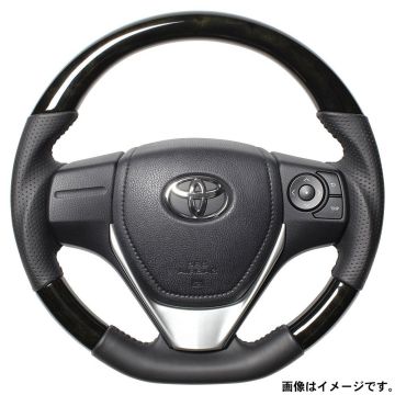 REAL レアル ステアリング ハンドル オリジナルシリーズ E160-BKW-BK 送料無料(一部地域除く)